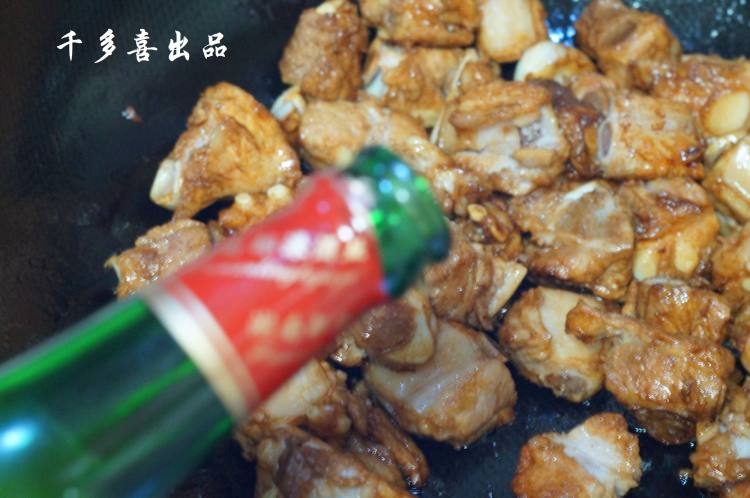 香菇烧排骨步骤8