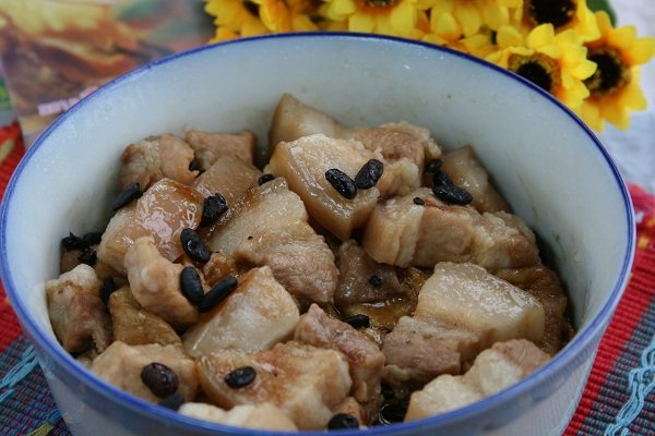 油豆腐蒸五花肉步骤10