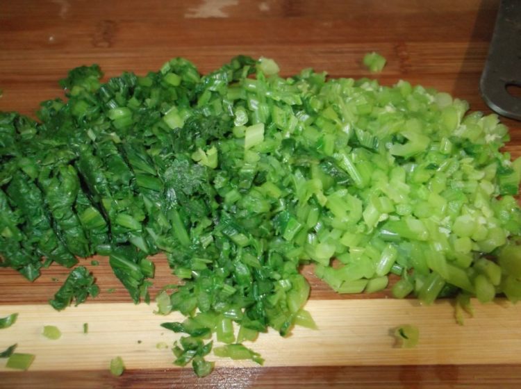 雪里红肉末步骤5