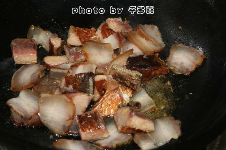 腊味合炒步骤7