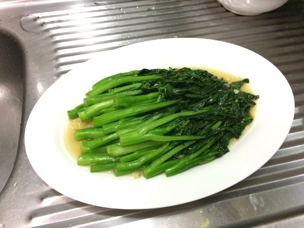 生炒菜心步骤6