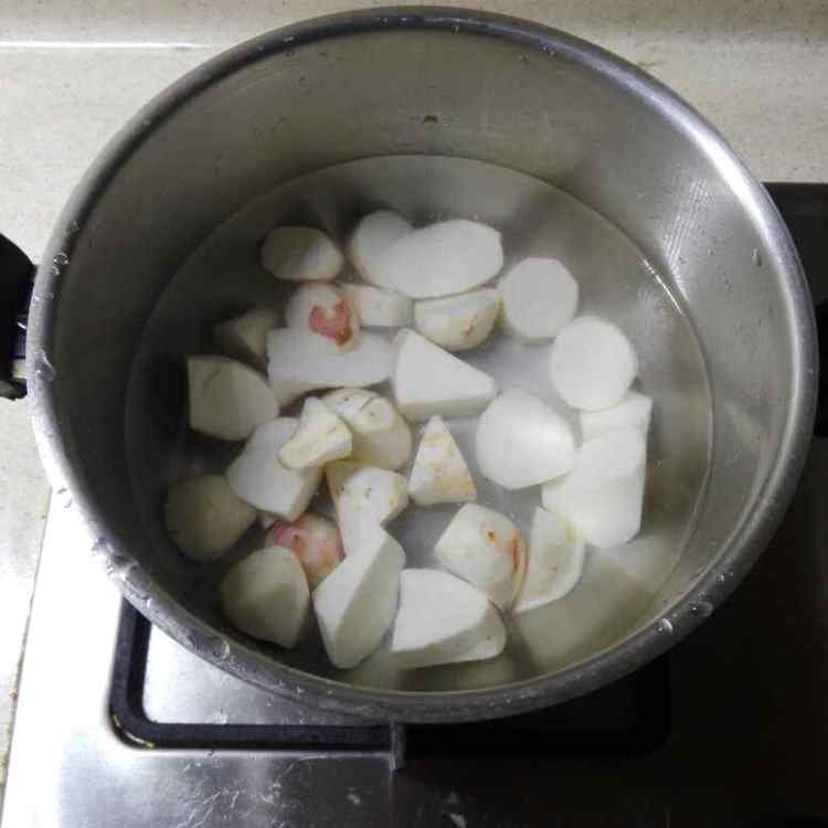 芋仔冬薯羹步骤3