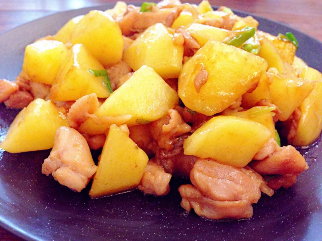 鸡肉炒土豆步骤13