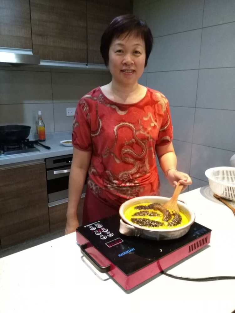 胚芽南瓜烩海参步骤8