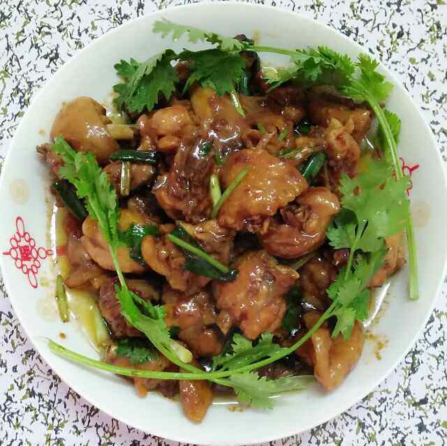 鲍汁焖鸡步骤9