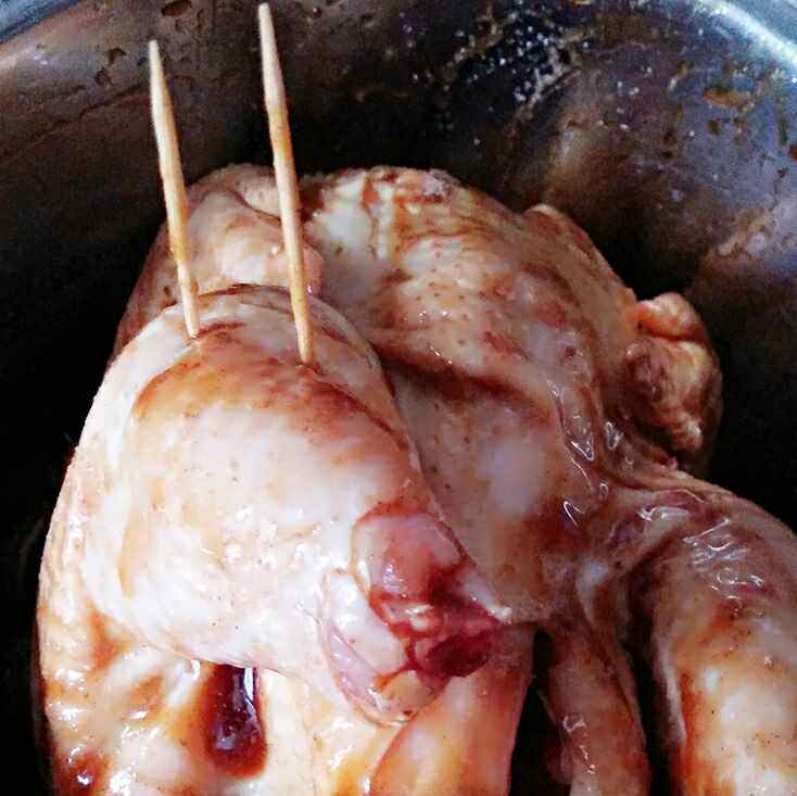 香菇烤鸡#新鲜从这里步骤2