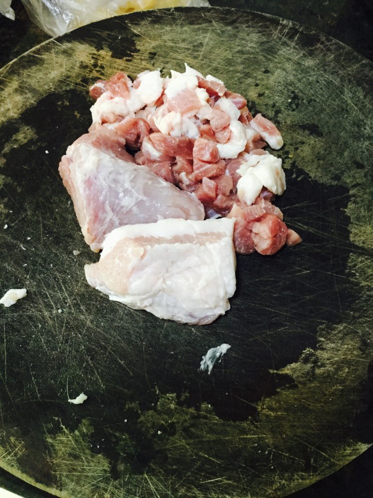 蒸肉饼步骤1