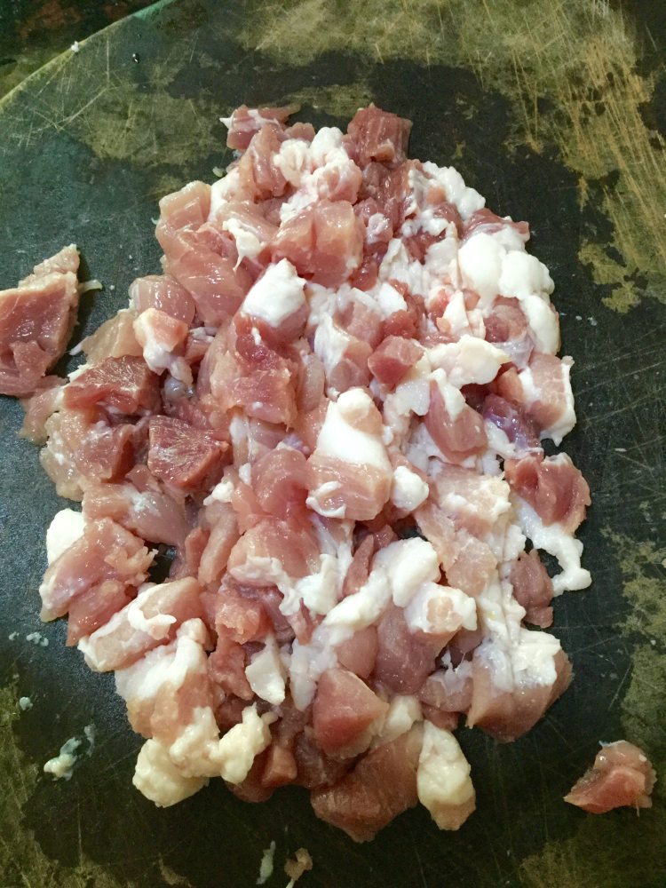 蒸肉饼步骤2