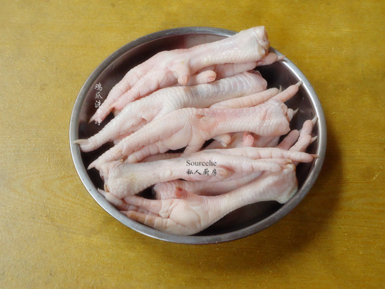 蒸虎皮凤爪步骤1