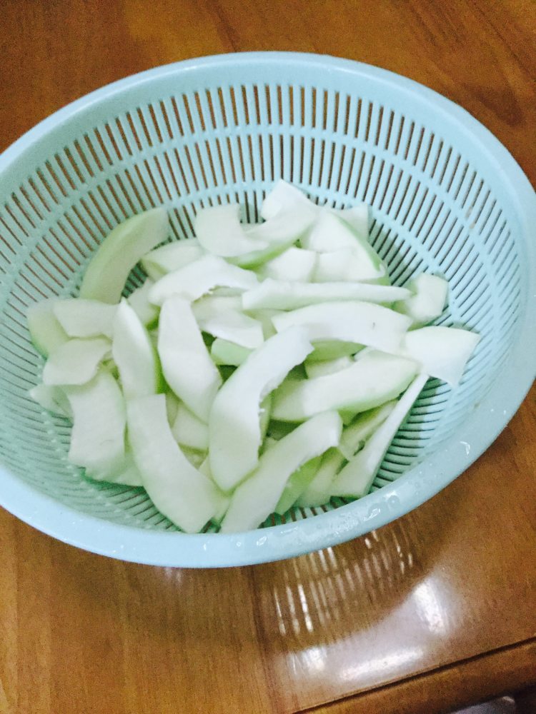 蒜蓉木瓜步骤2