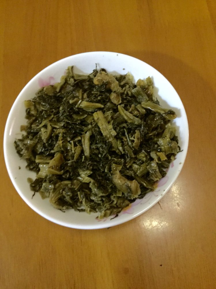 咸菜蒸肉步骤2