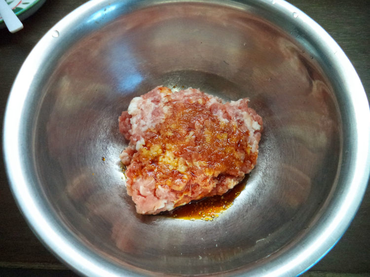 银鱼蒸肉饼步骤4