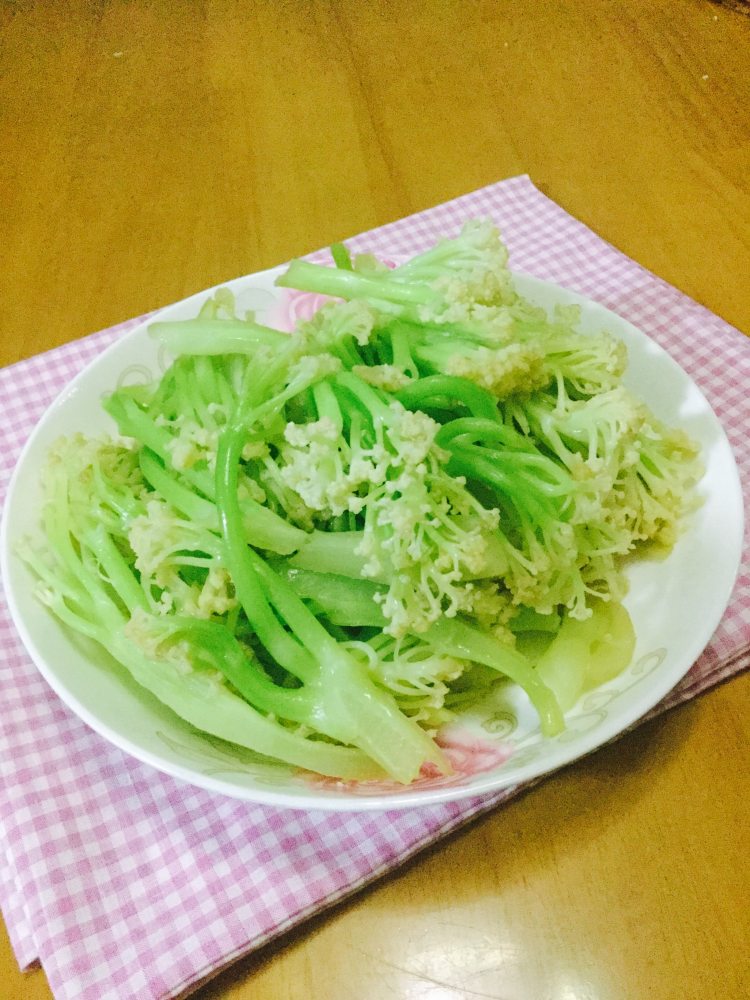 清炒菜花步骤8