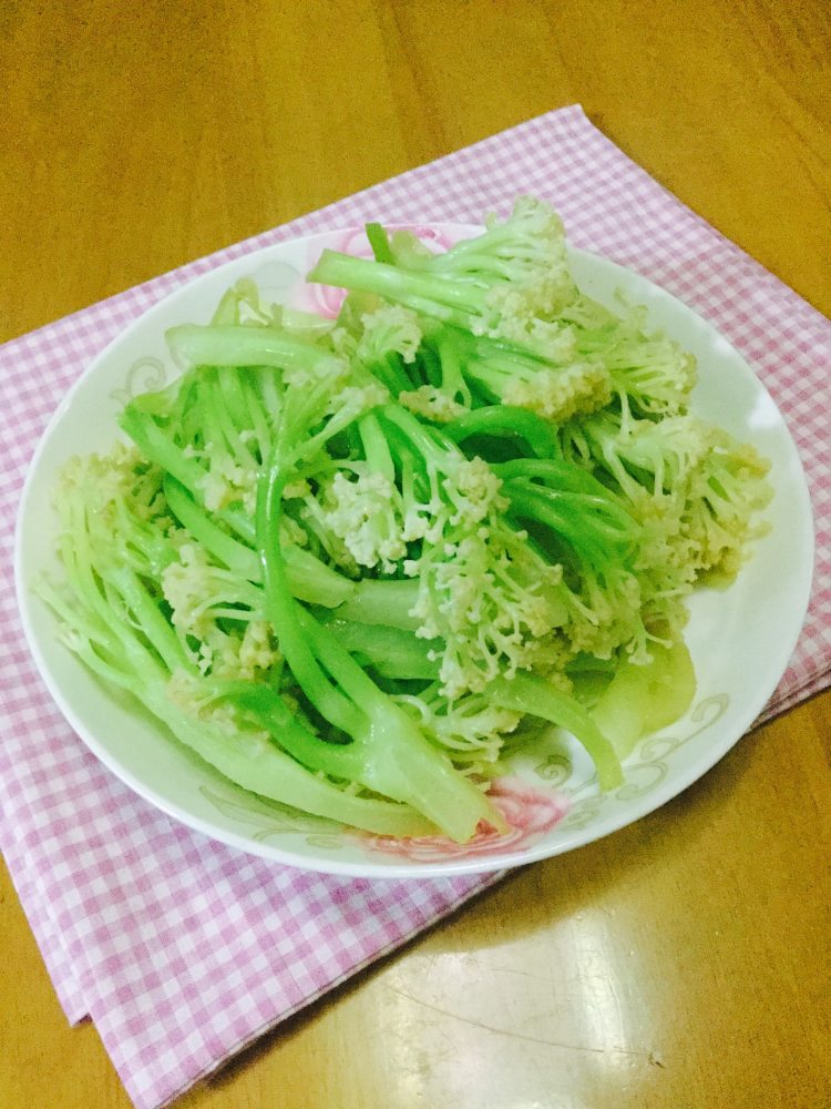 清炒菜花步骤9
