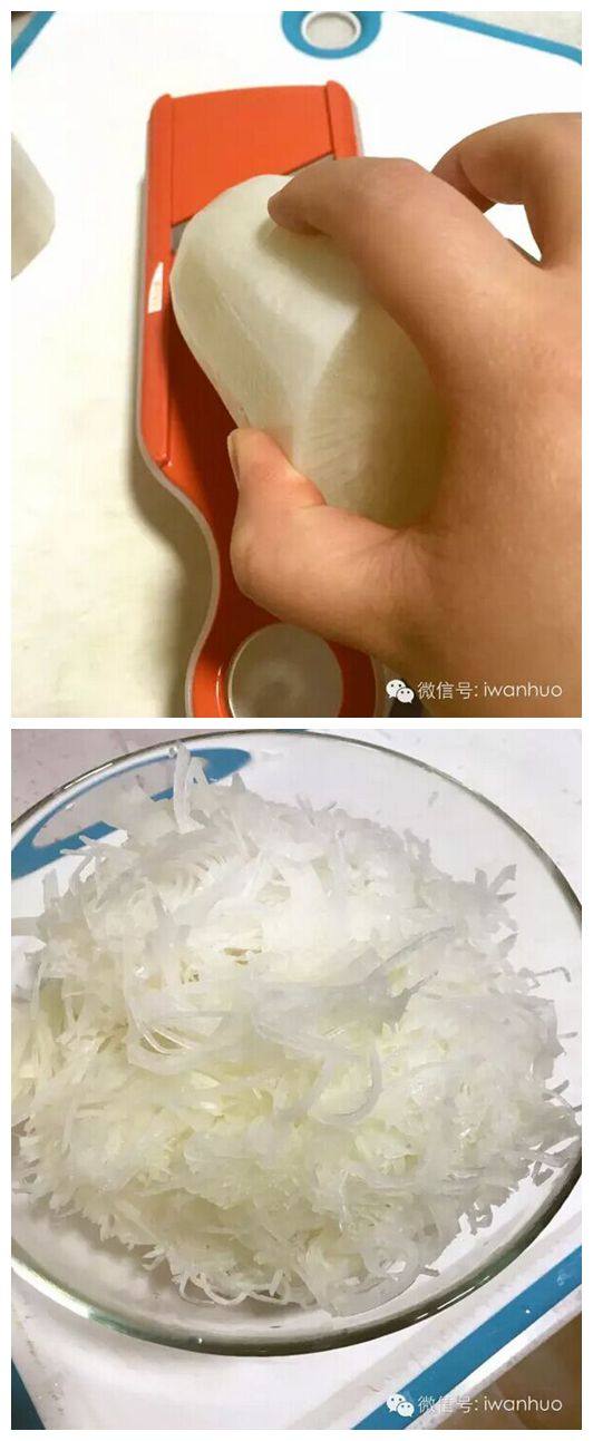 港式蜡味萝卜糕步骤2