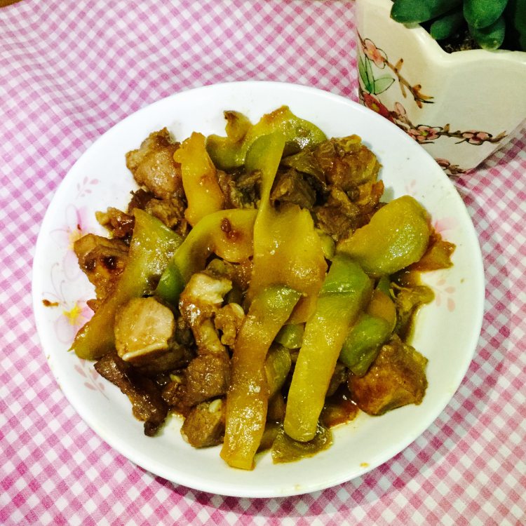 榨菜炒排骨步骤5