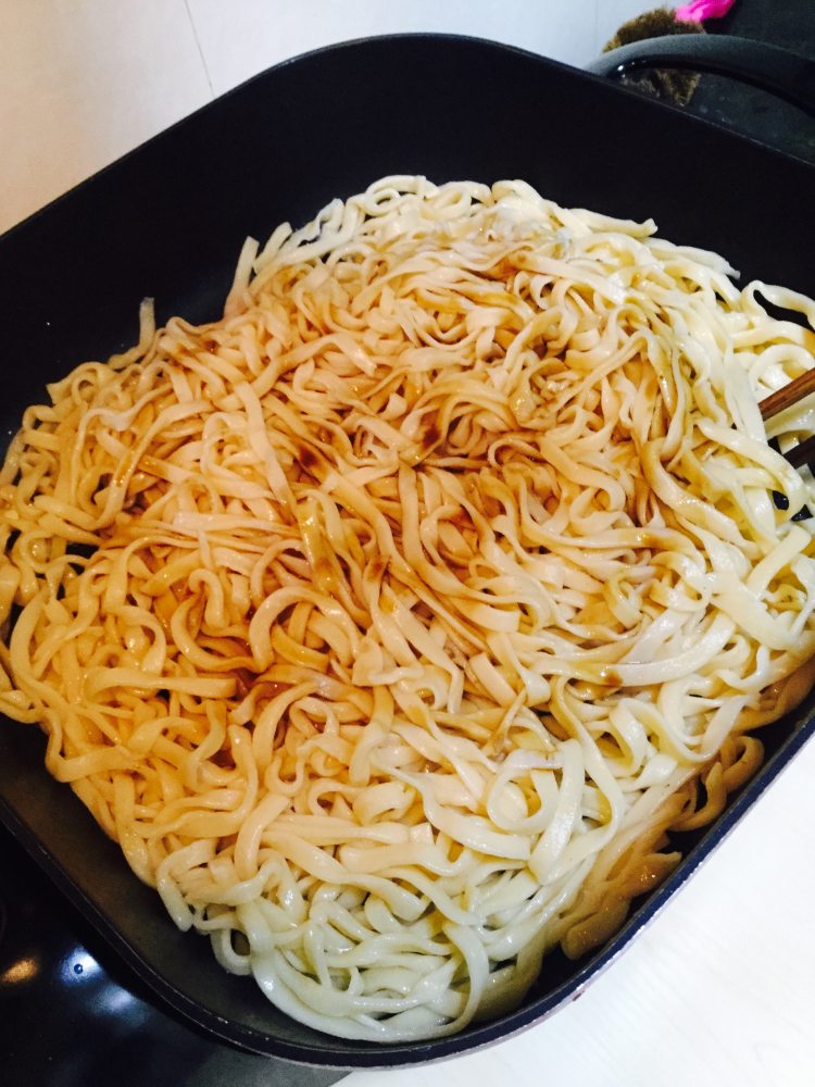 生菜鸡蛋炒番茄面步骤15