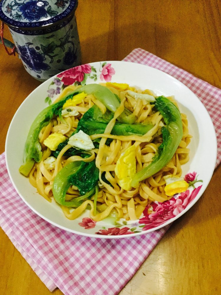 生菜鸡蛋炒番茄面步骤19