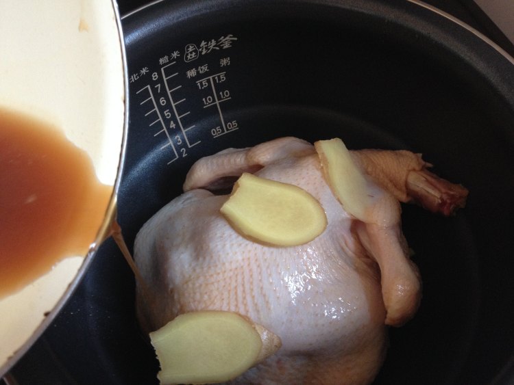 手撕三黄鸡（电饭锅版步骤8