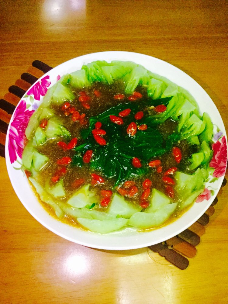 灼上海青步骤10