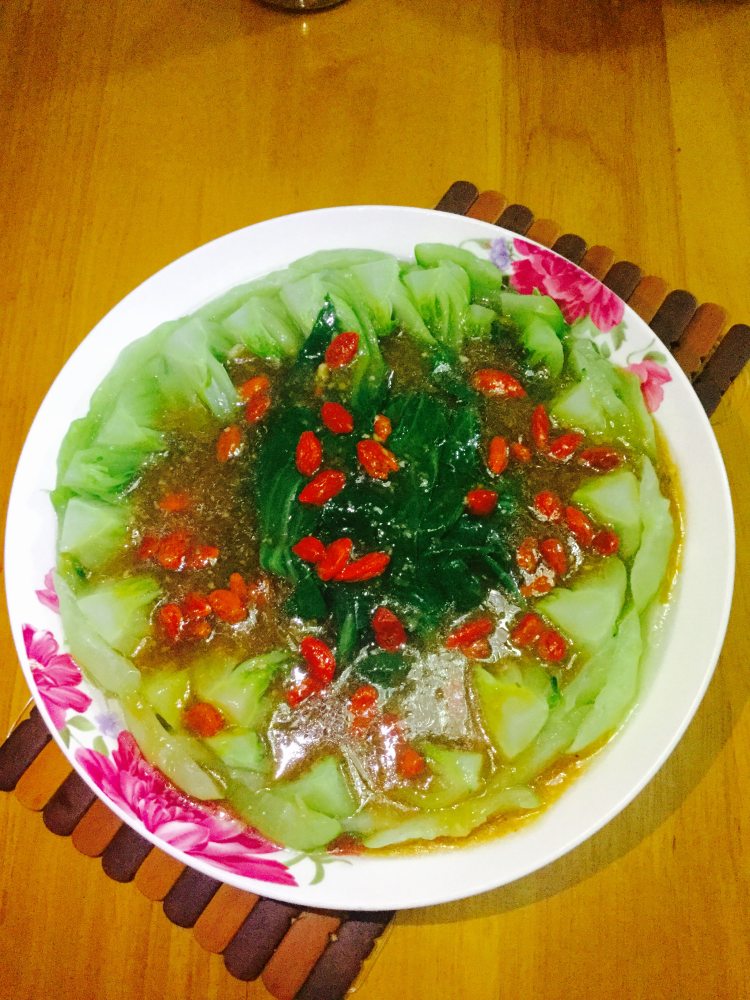 灼上海青步骤11