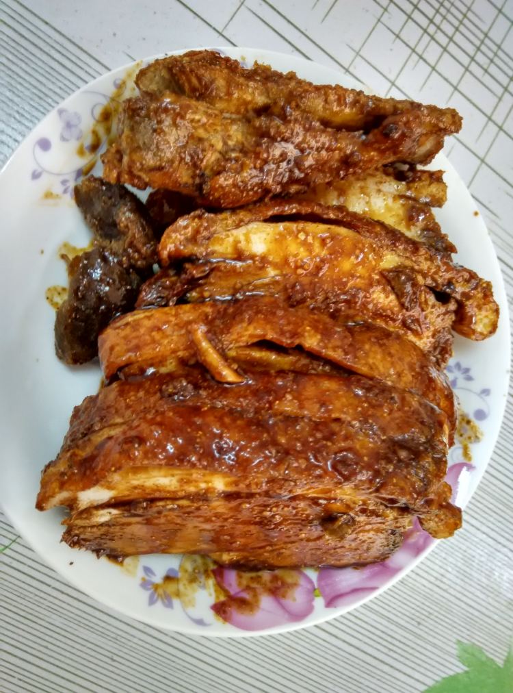 香芋蒸扣肉步骤7