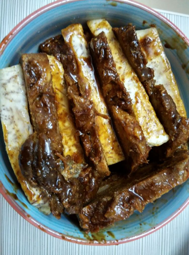 香芋蒸扣肉步骤8