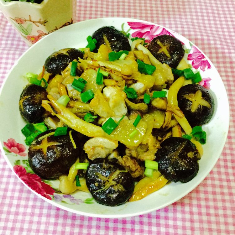 鲜菇焖鸡步骤14