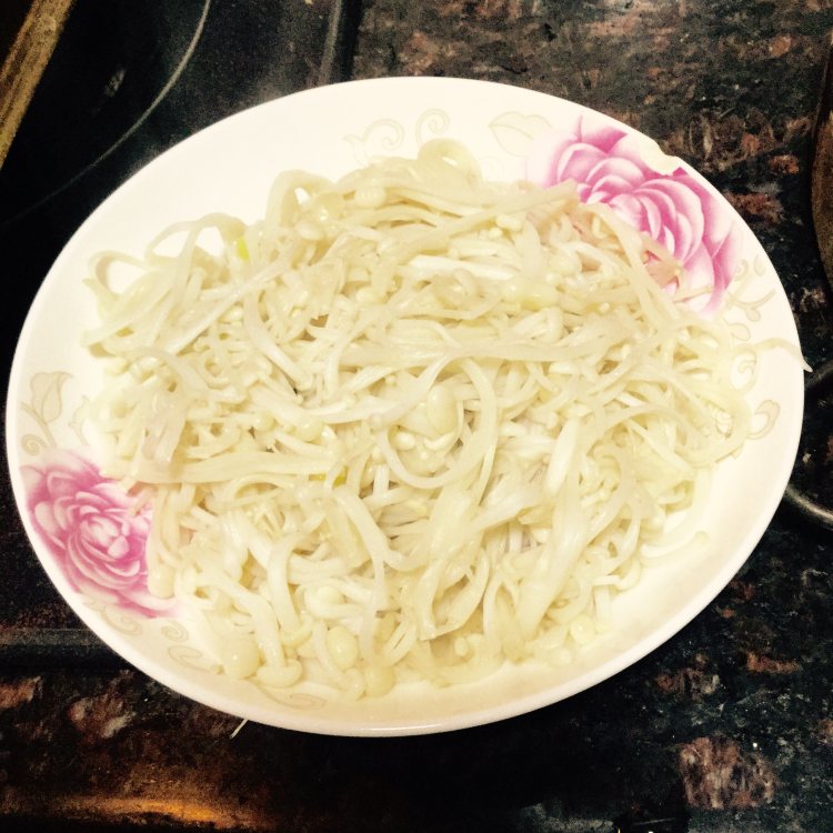 肉片金针菇步骤6