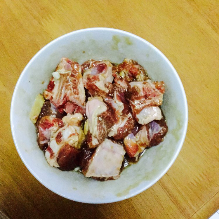 番茄排骨步骤2