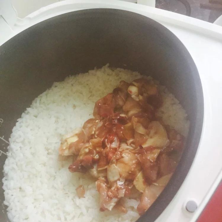 鸡腿焗饭步骤3