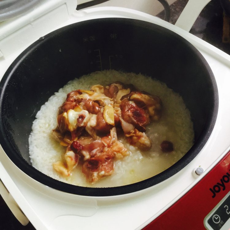 鸡腿饭步骤4