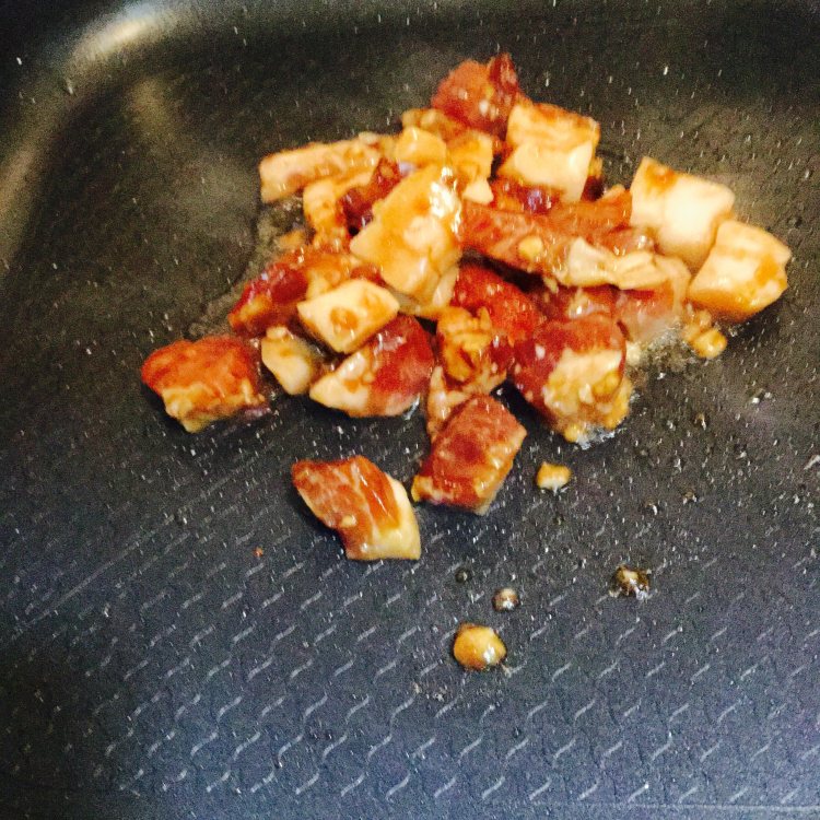 菜干焖猪肉步骤3