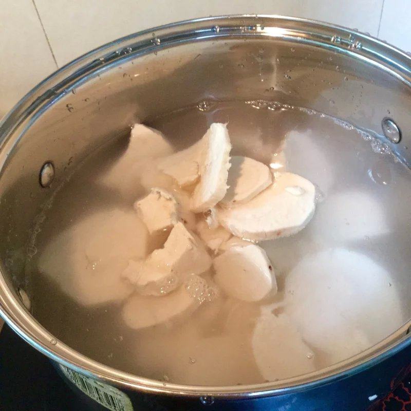 粉葛煲鲗鱼步骤5