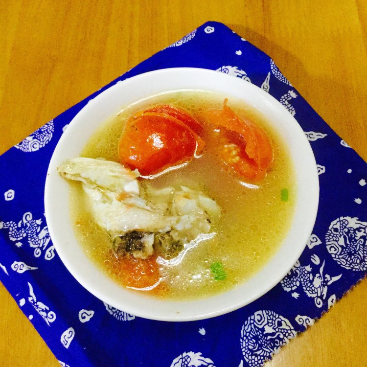 番茄鱼头汤步骤12