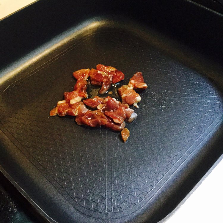 青瓜肉片步骤3