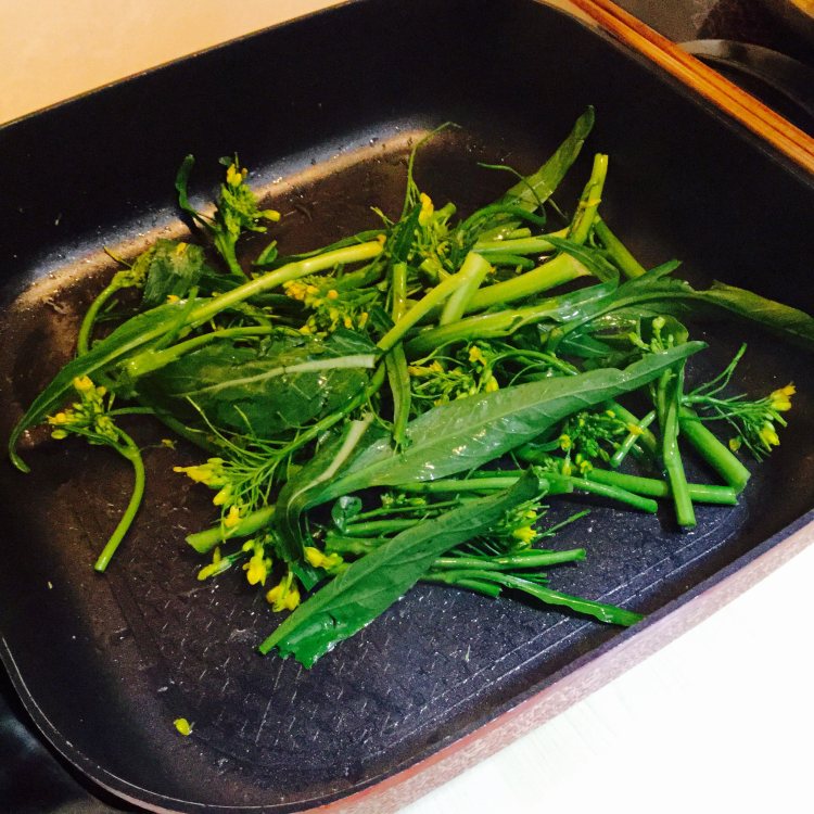 菜心炒河粉步骤13
