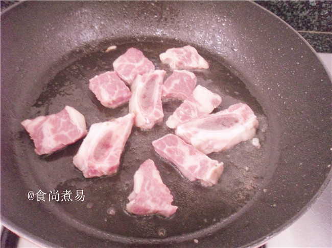 西兰花洋葱牛仔骨步骤8
