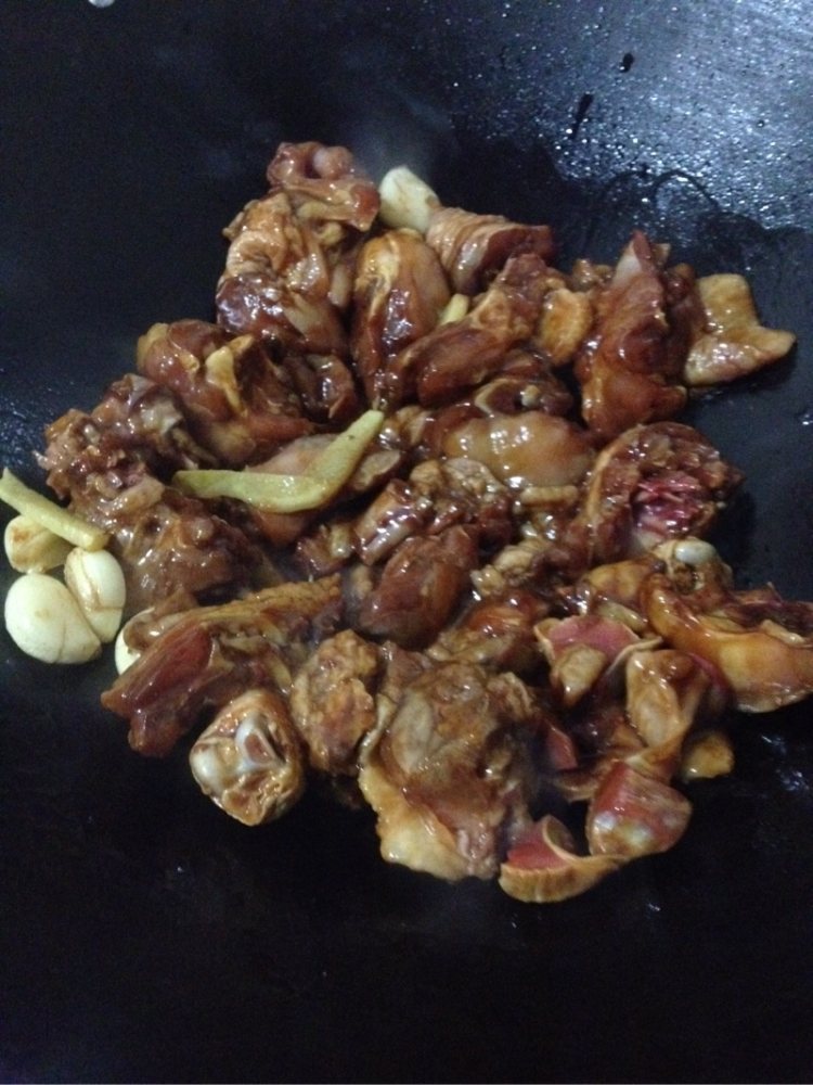 啫啫鸡煲步骤9
