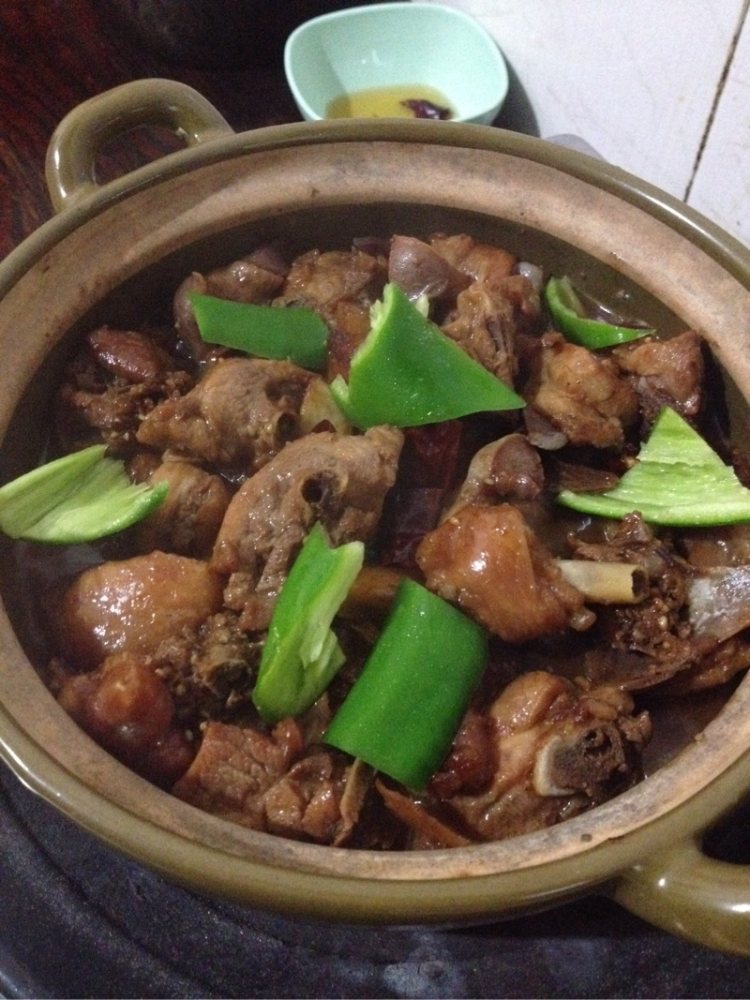 啫啫鸡煲步骤16