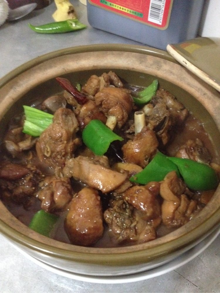 啫啫鸡煲步骤17