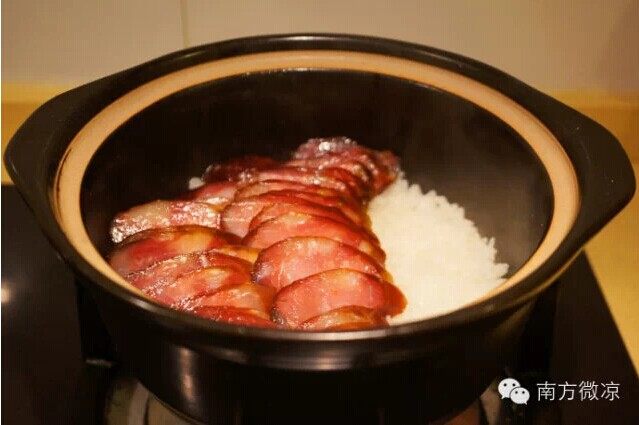 川版腊味煲仔饭步骤4