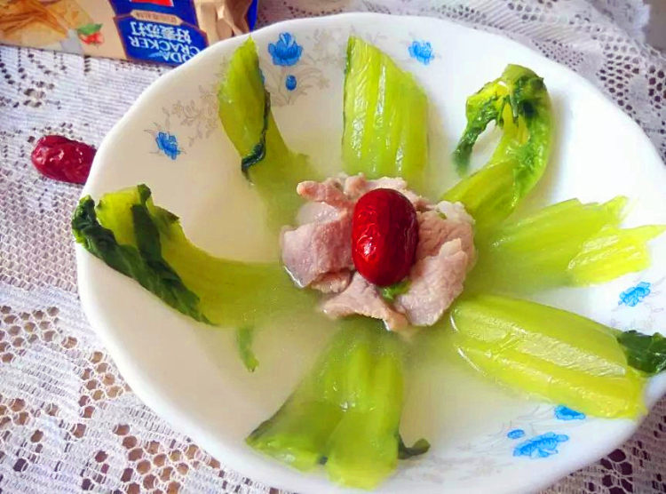 肉片芥菜汤步骤6
