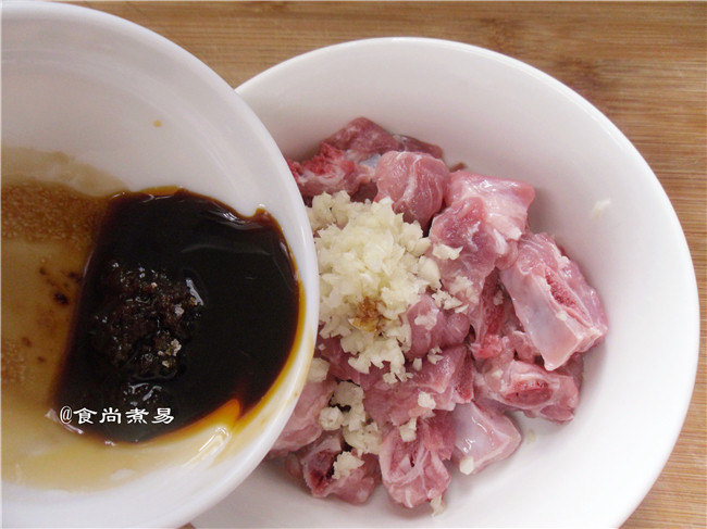 豉汁蒸排骨步骤3