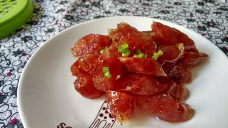 清蒸腊肠步骤5