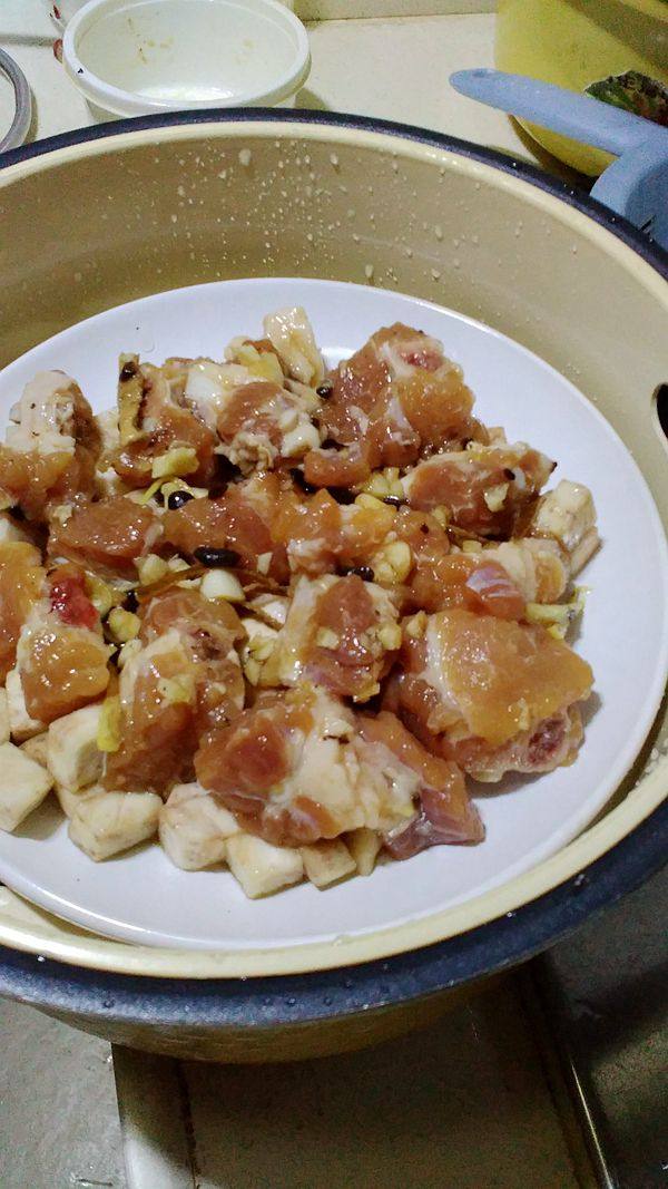 豉汁香芋蒸排骨步骤7