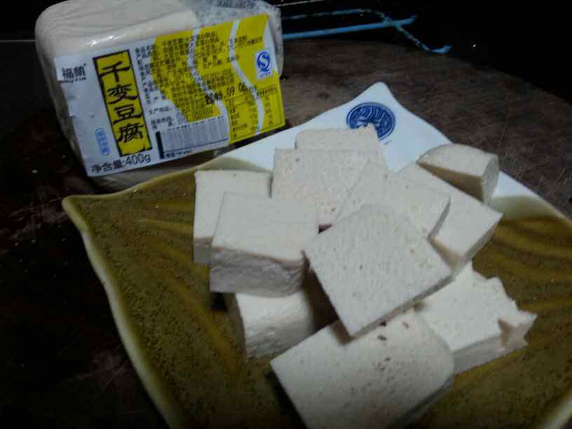 咕噜豆腐步骤1
