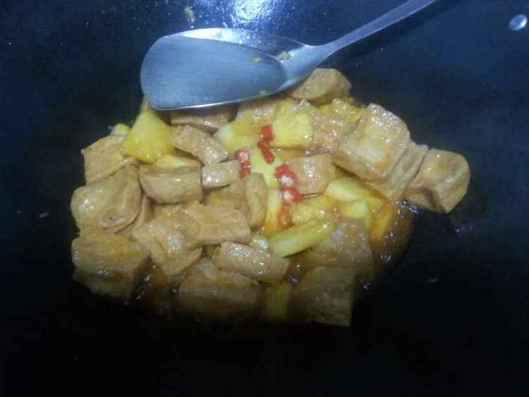 咕噜豆腐步骤9