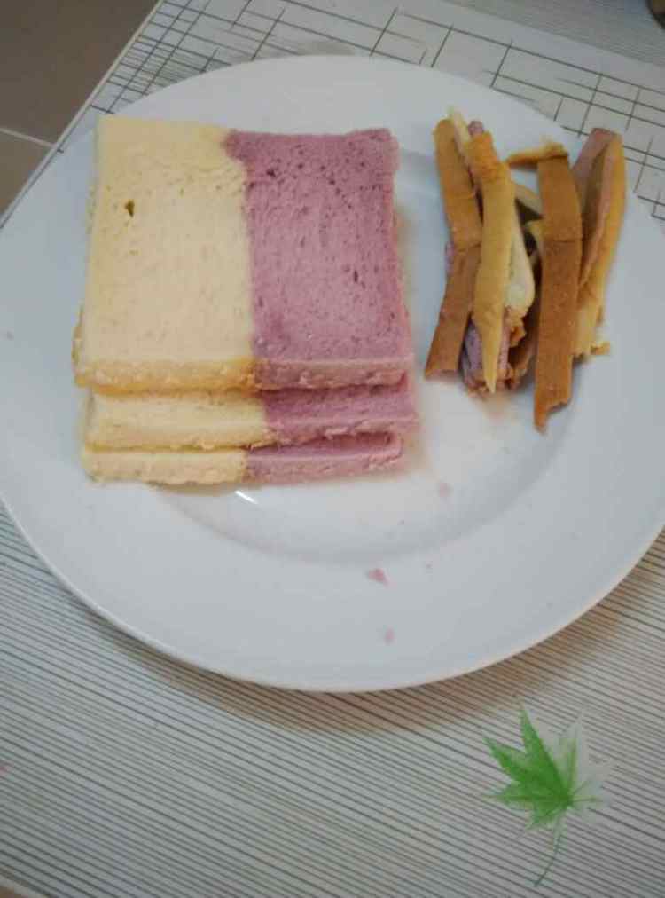 炼乳西多士步骤4