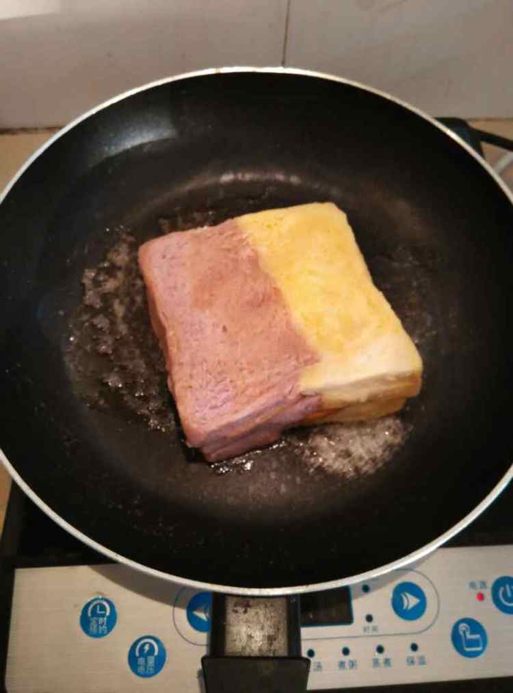 炼乳西多士步骤8